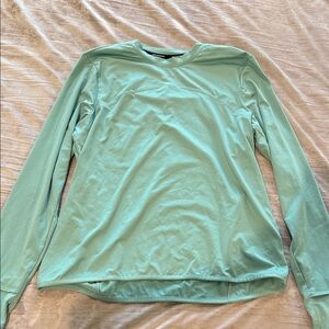 Nike Light Aqua Green/Blue Long Sleeve Shirt